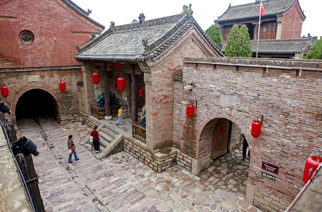 A scenic view of Jinzhong Zhangbi Castle