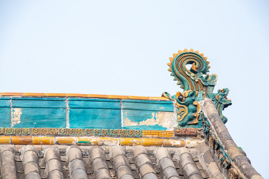 A scenic view of Jinzhong Zhenguo Temple