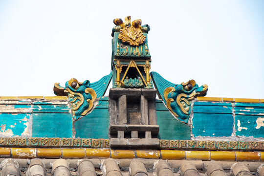 A scenic view of Jinzhong Zhenguo Temple