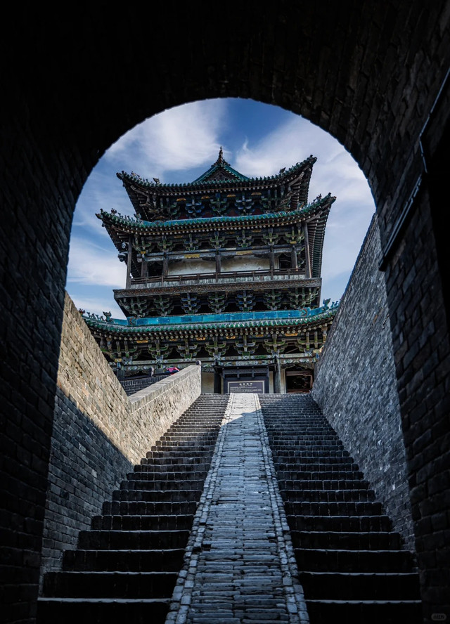 A scenic view of Jinzhong Zhensheng Temple