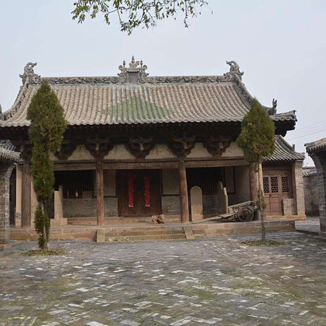 A scenic view of Jinzhong Zhensheng Temple