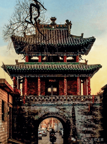 A scenic view of Jinzhong Zuoquan Confucian Temple Hall