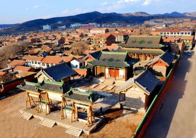 A scenic view of Jinzhong Zuoquan Confucian Temple Hall