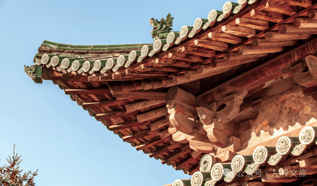 A scenic view of Jinzhong Zuoquan Confucian Temple Hall