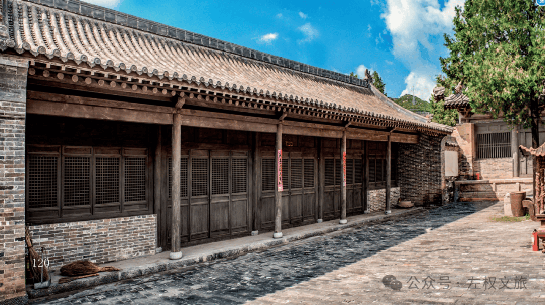 A scenic view of Jinzhong Zuoquan Confucian Temple Hall
