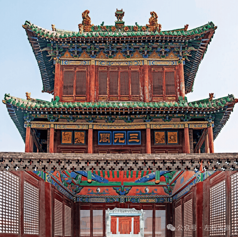 A scenic view of Jinzhong Zuoquan Confucian Temple Hall