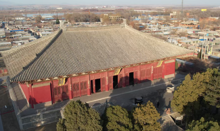 A scenic view of Jinzhou Fengguosi