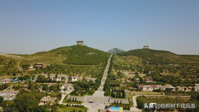 A scenic view of Jinzhou Longgang Muqun
