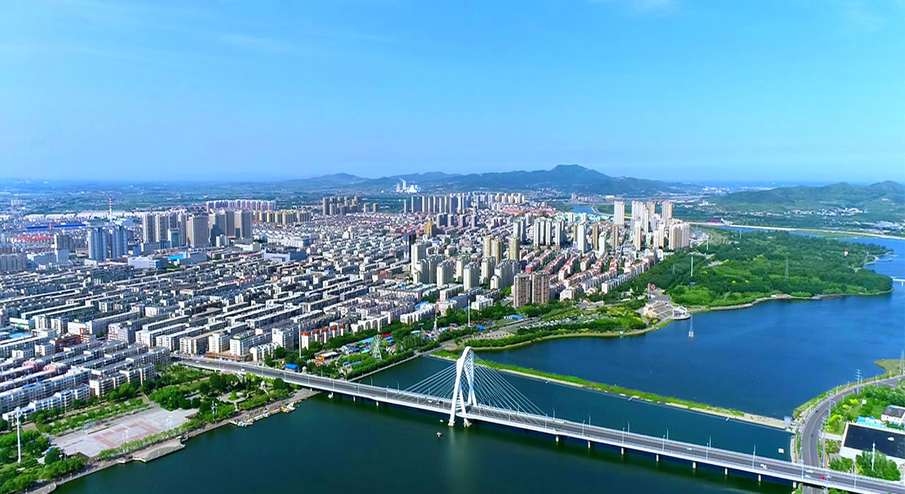 A scenic view of Jinzhou Longgang Muqun