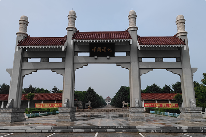 A scenic view of Jinzhou Longgang Muqun