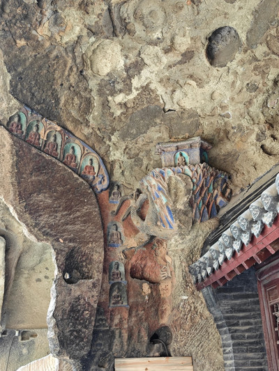 A scenic view of Jinzhou Wanfotang Shiku