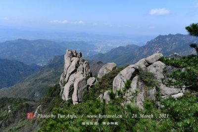 A scenic view of Jinzhou Yiwulushan Liaoling