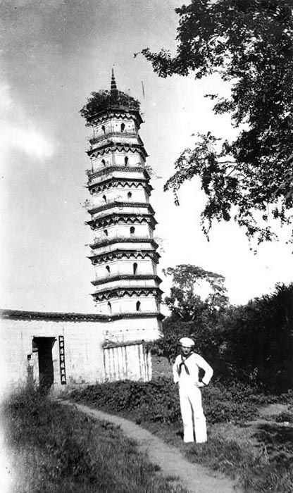 A scenic view of Jiujiang Dashengta