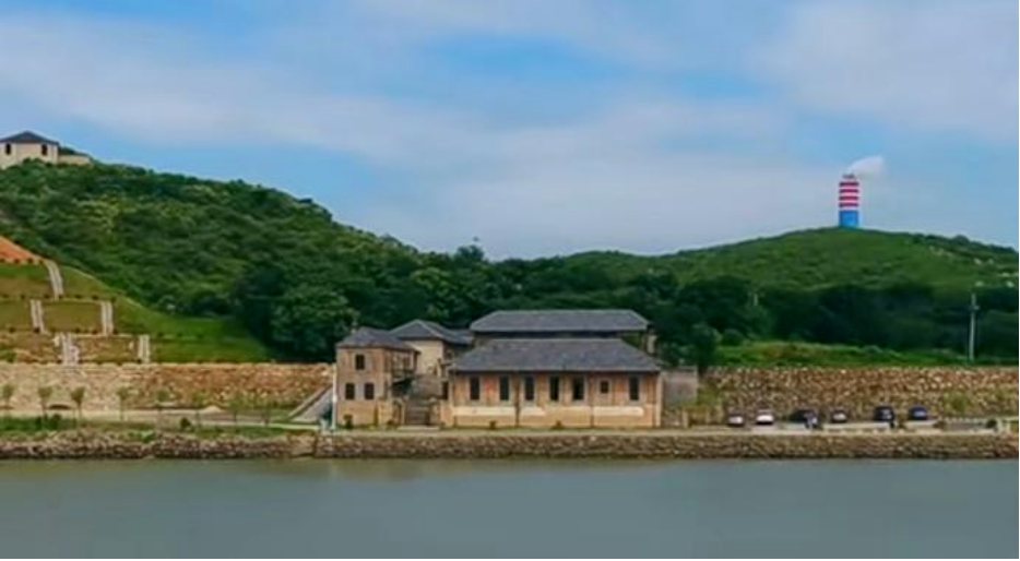 A scenic view of Jiujiang Gutang Haiguan Jiuzhi