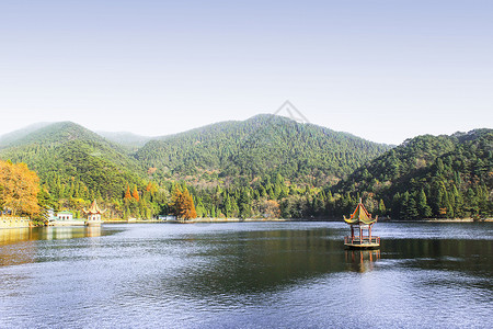 A scenic view of Jiujiang Lushan Cijingting