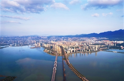 A scenic view of Jiujiang Meifu Yanghang Jiuzhi