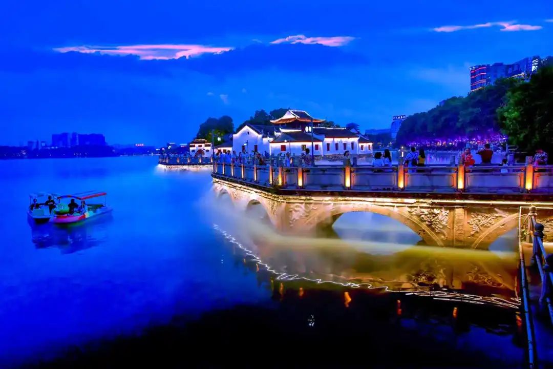 A scenic view of Jiujiang Qiaoyangcheng Yizhi