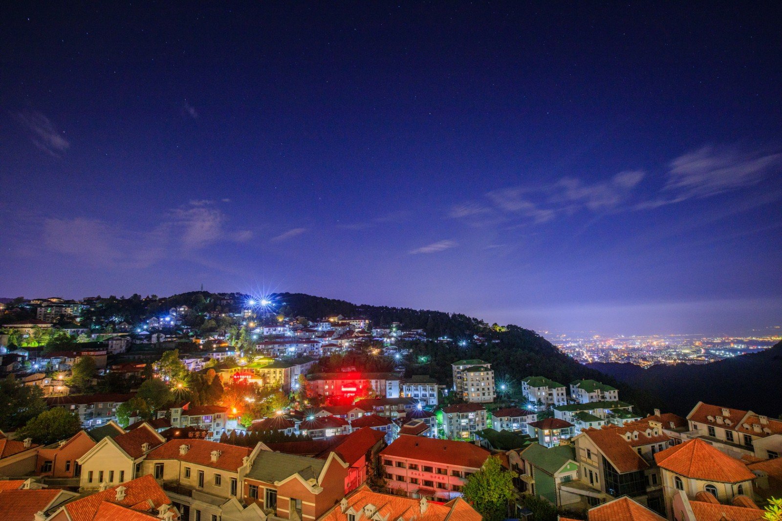 A scenic view of Jiujiang Shanbei Yizhi