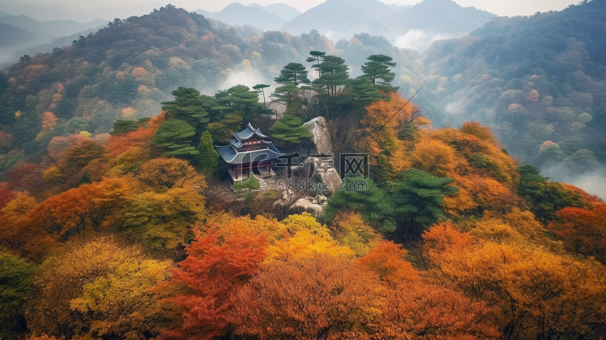 A scenic view of Jiujiang Shanbei Yizhi