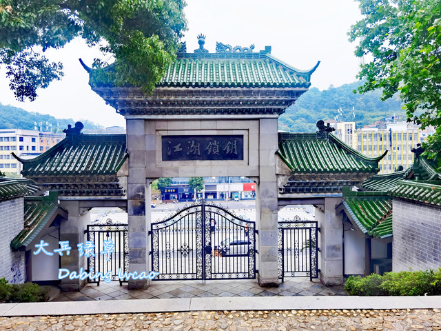 A scenic view of Jiujiang Shizhongshan Gujianzhu Shike