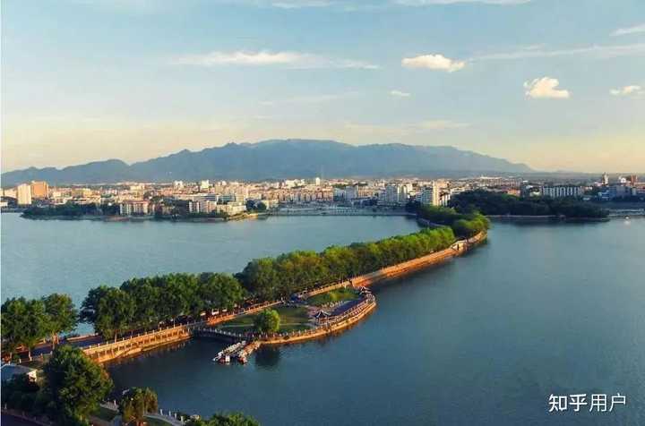 A scenic view of Jiujiang Ziyangdi