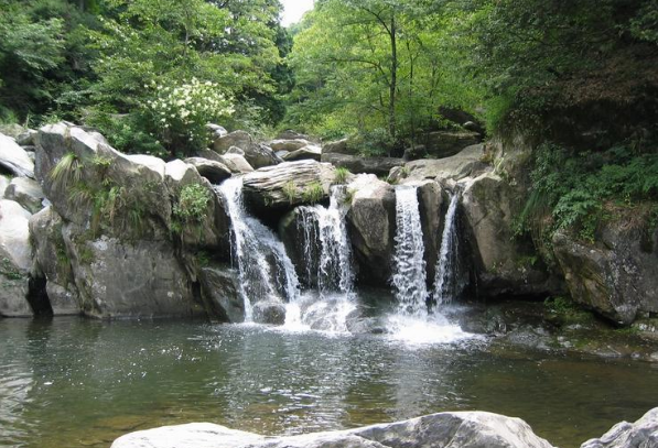A scenic view of Jiuquan Huoshaogou Yizhi