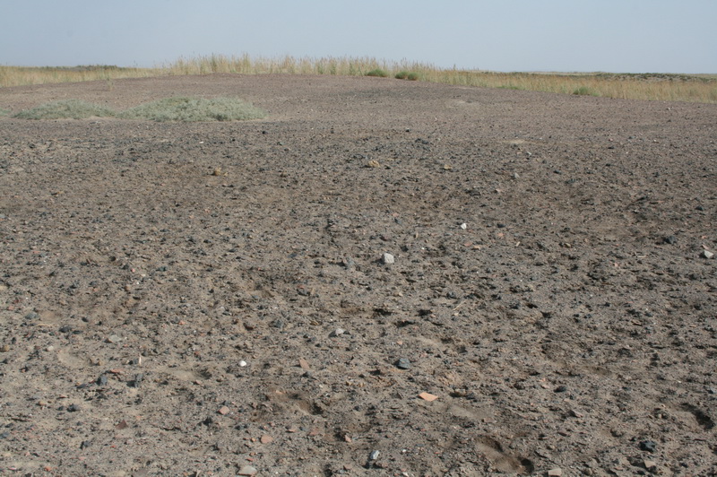 A scenic view of Jiuquan Huoshiliang Yizhi