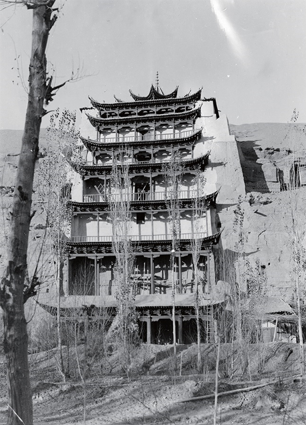 A scenic view of Jiuquan Huoshiliang Yizhi