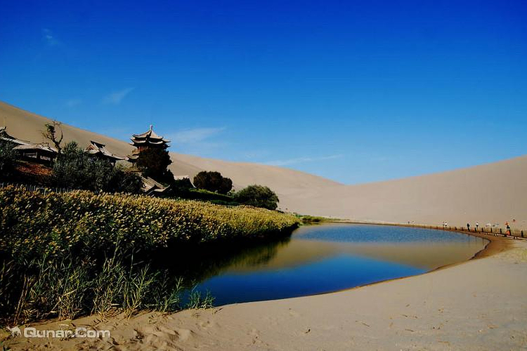 A scenic view of Jiuquan Juyan Yizhi