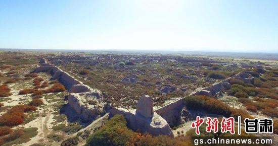 A scenic view of Jiuquan Juyan Yizhi
