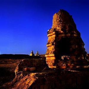 A scenic view of Jiuquan Juyan Yizhi