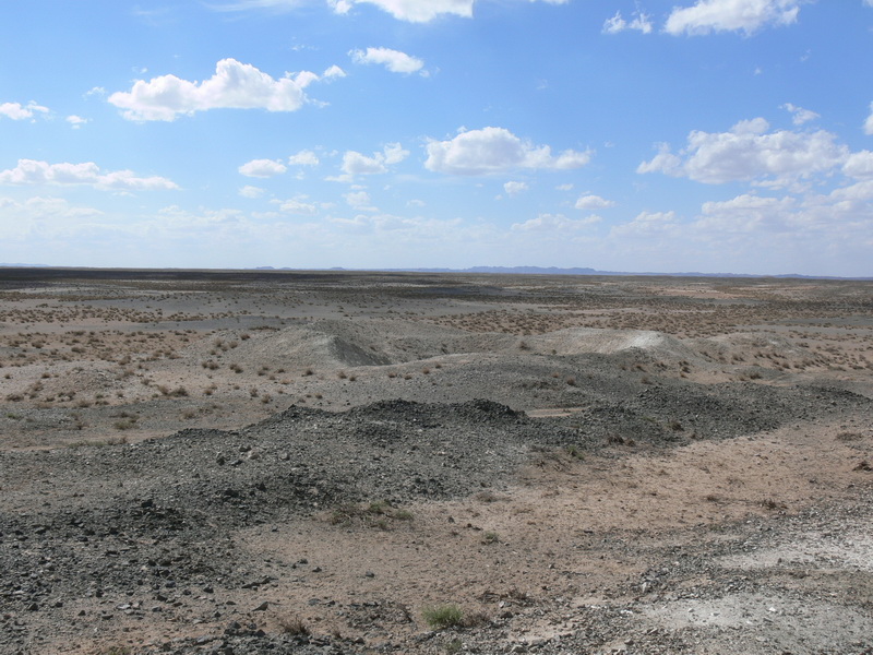 A scenic view of Jiuquan Mazongshan Yukuan Yizhi
