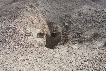 A scenic view of Jiuquan Mazongshan Yukuan Yizhi