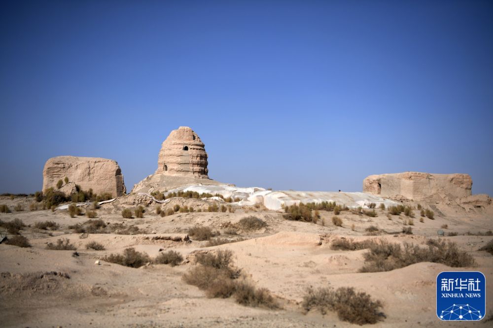 A scenic view of Jiuquan Suoyangcheng Yizhi