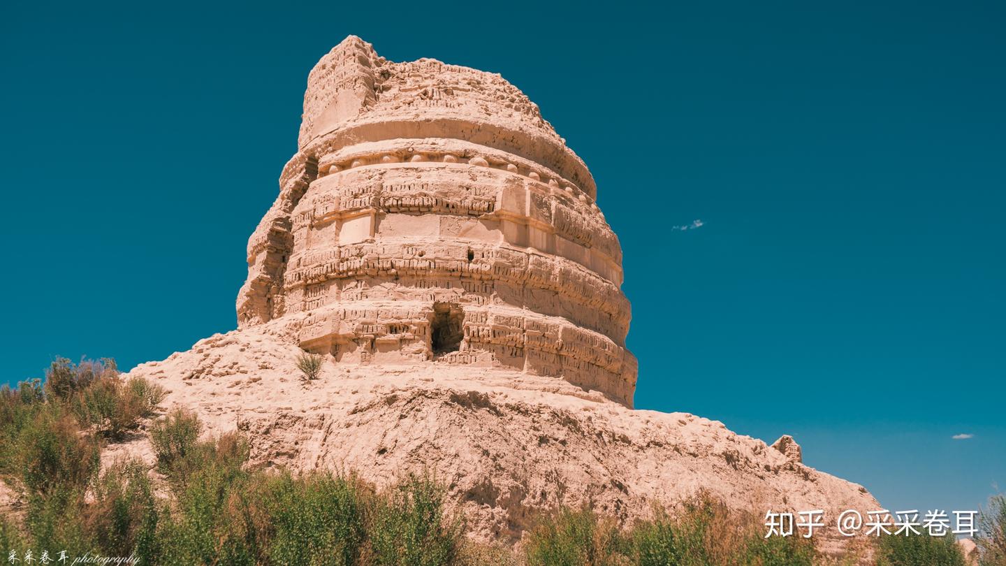 A scenic view of Jiuquan Suoyangcheng Yizhi