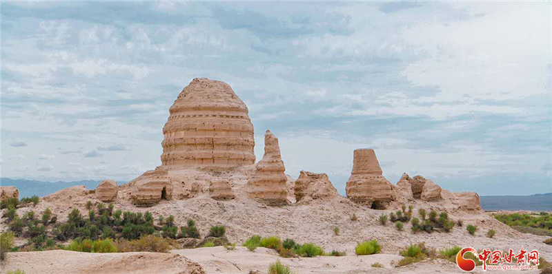 A scenic view of Jiuquan Suoyangcheng Yizhi