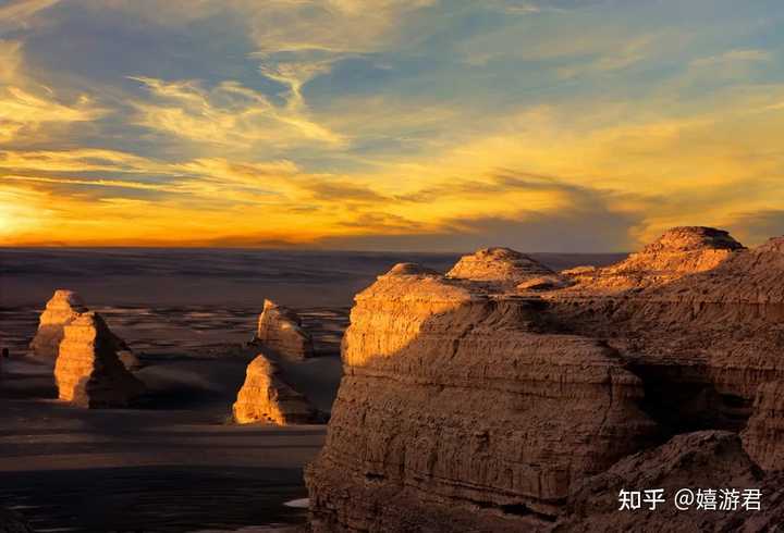 A scenic view of Jiuquan Xihetan Yizhi