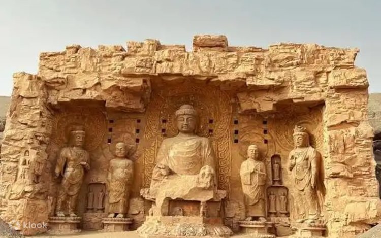 A scenic view of Jiuquan Yulinku