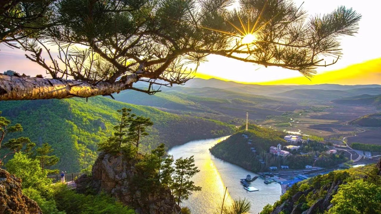 A scenic view of Jixi Xinkailiu Yizhi