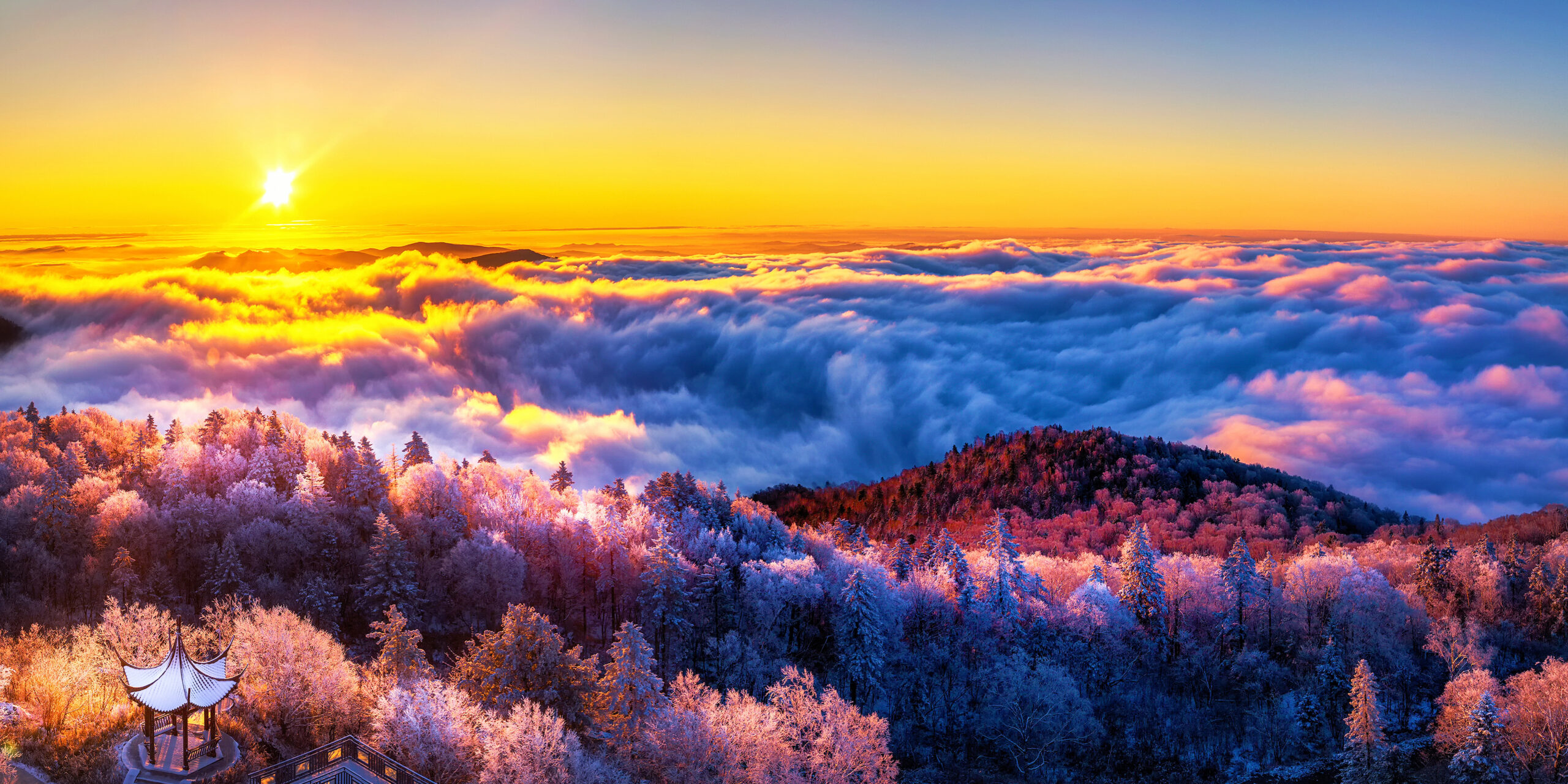 A scenic view of Jixi Xinkailiu Yizhi