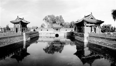 A scenic view of Jiyuan Jidumiao