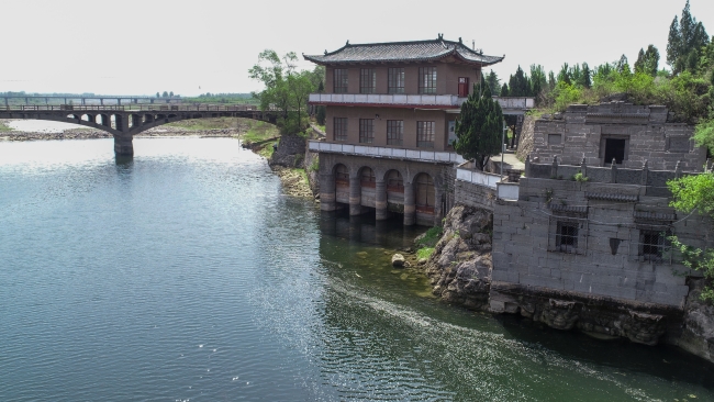 A scenic view of Jiyuan Wulongkougudaishuilishishi