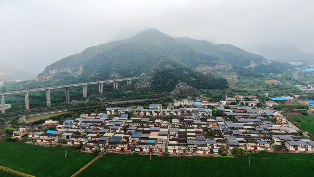 A scenic view of Jiyuan Wulongkougudaishuilishishi