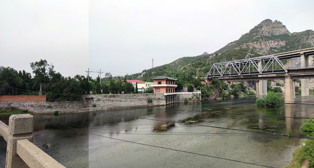 A scenic view of Jiyuan Wulongkougudaishuilishishi