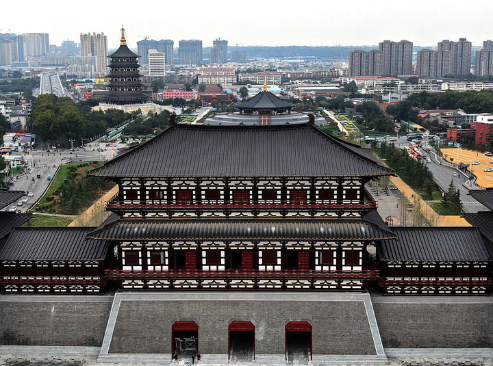 A scenic view of Jiyuan Zhiguogucheng