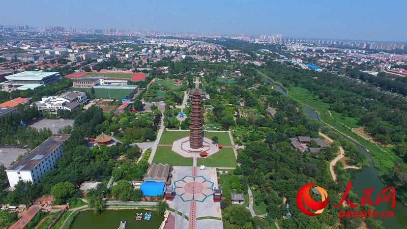 A scenic view of Kaifeng Beisongdongjingchengyizhi