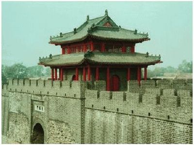 A scenic view of Kaifeng Beisongdongjingchengyizhi