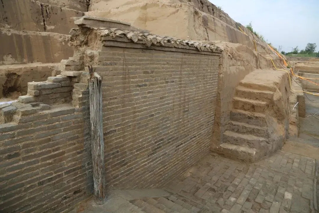 A scenic view of Kaifeng Beisongdongjingchengyizhi