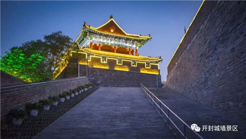 A scenic view of Kaifeng Chengqiang