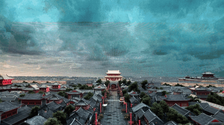 A scenic view of Kaifeng Chengqiang